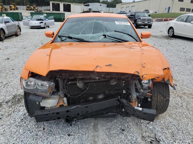 2C3CDXCT3EH140129 - 2014 DODGE CHARGER R/T ORANGE photo 5