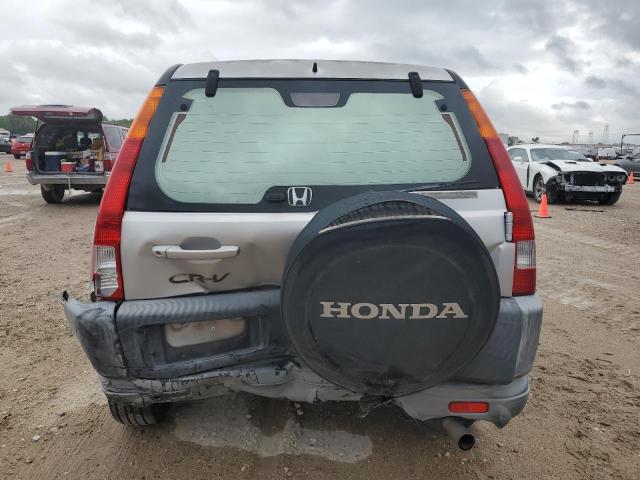 JHLRD68422C007848 - 2002 HONDA CR-V LX SILVER photo 6