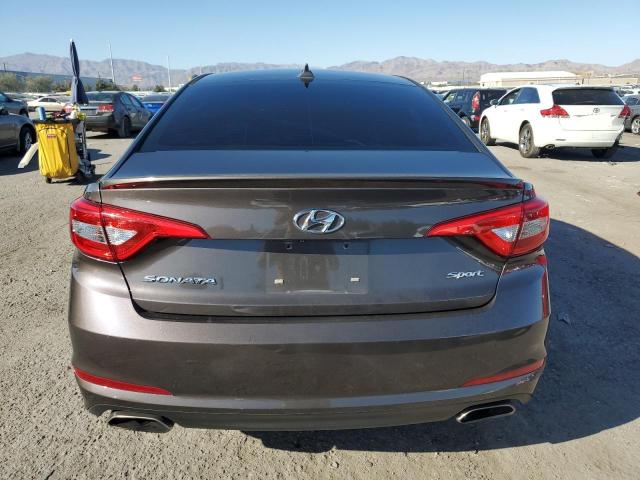 5NPE34AF7FH051630 - 2015 HYUNDAI SONATA SPORT BROWN photo 6