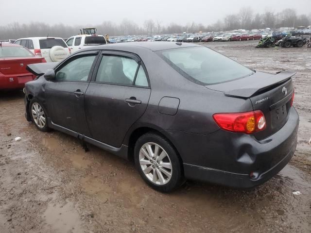 1NXBU4EE4AZ347913 - 2010 TOYOTA COROLLA BASE GRAY photo 2