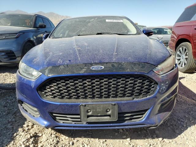 3FA6P0H73DR147786 - 2013 FORD FUSION SE BLUE photo 5