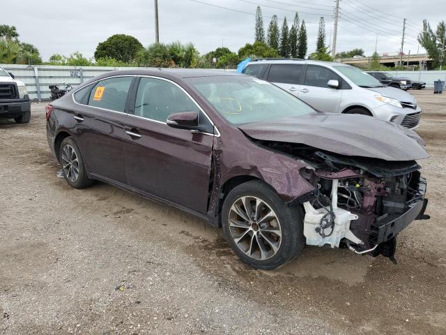 4T1BK1EB7JU285546 - 2018 TOYOTA AVALON XLE MAROON photo 4