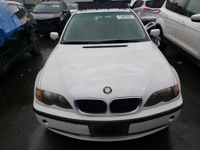 WBAET37433NJ22623 - 2003 BMW 3 SERIES WHITE photo 5