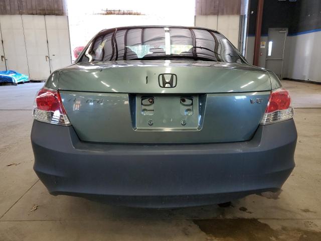 1HGCP36768A004639 - 2008 HONDA ACCORD EX GREEN photo 6