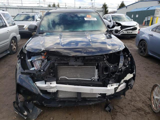 1FM5K8AW9MNA07339 - 2021 FORD EXPLORER POLICE INTERCEPTOR BLACK photo 5