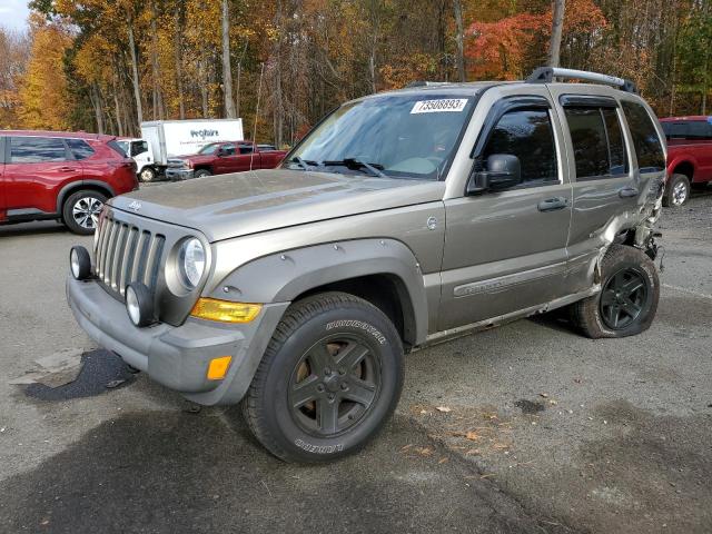 1J4GL38K46W240391 - 2006 JEEP LIBERTY RENEGADE GREEN photo 1