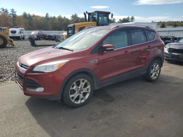 1FMCU9JX6EUC14164 - 2014 FORD ESCAPE TITANIUM RED photo 1