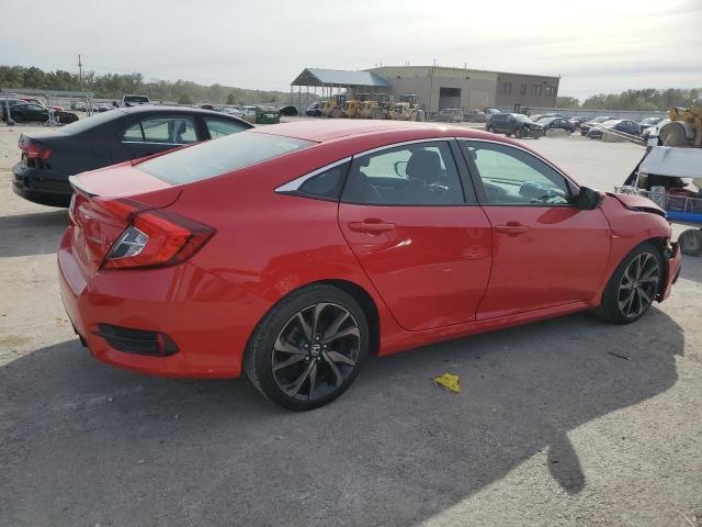 2HGFC2F84MH512860 - 2021 HONDA CIVIC SPORT RED photo 3