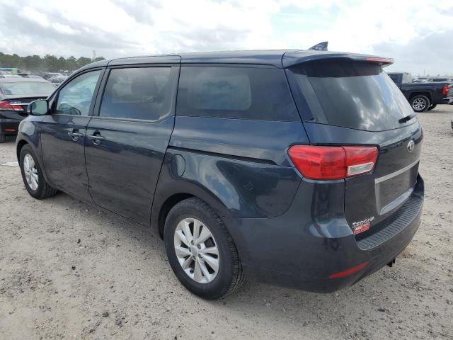 KNDMB5C11H6230023 - 2017 KIA SEDONA LX BLACK photo 2