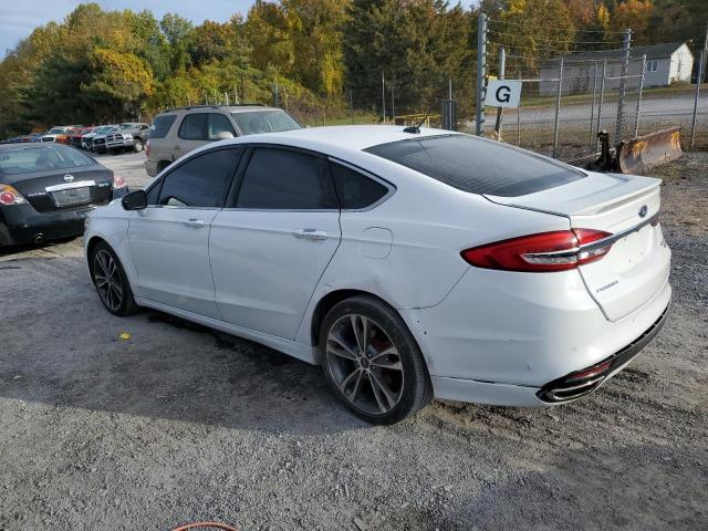 3FA6P0D9XJR155774 - 2018 FORD FUSION TITANIUM/PLATINUM WHITE photo 2