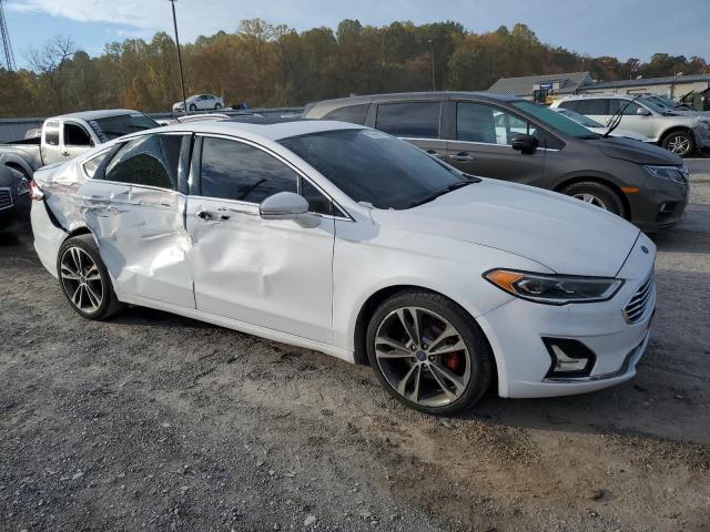 3FA6P0D9XJR155774 - 2018 FORD FUSION TITANIUM/PLATINUM WHITE photo 4