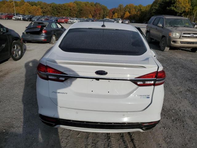 3FA6P0D9XJR155774 - 2018 FORD FUSION TITANIUM/PLATINUM WHITE photo 6