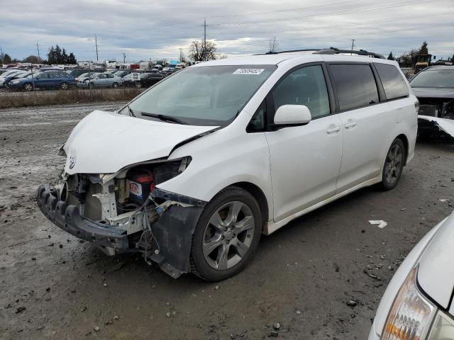 5TDXK3DC4CS239454 - 2012 TOYOTA SIENNA SPORT WHITE photo 1