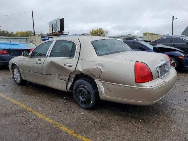 1LNHM81W05Y611644 - 2005 LINCOLN TOWN CAR SIGNATURE GOLD photo 2