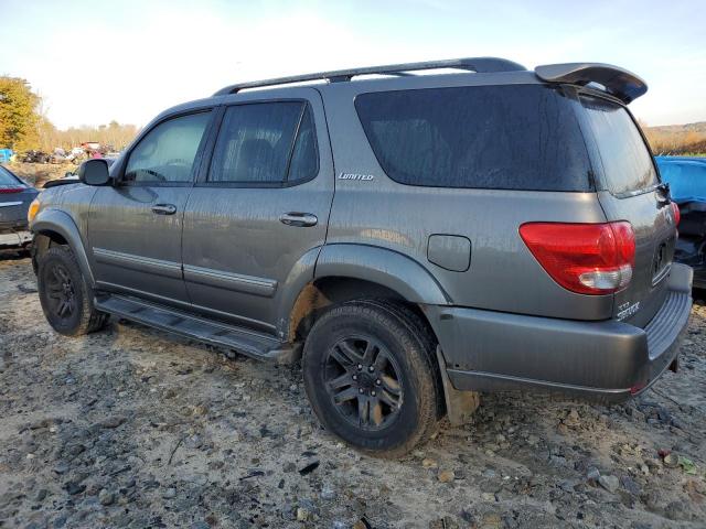 5TDBT48A65S257740 - 2005 TOYOTA SEQUOIA LIMITED GRAY photo 2