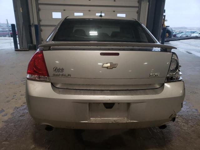 2G1WD58C189146668 - 2008 CHEVROLET IMPALA SUPER SPORT SILVER photo 6