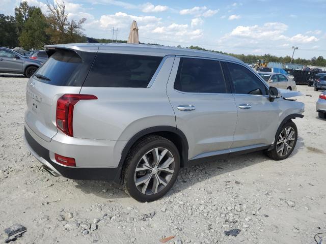 KM8R44HEXNU345910 - 2022 HYUNDAI PALISADE SEL SILVER photo 3