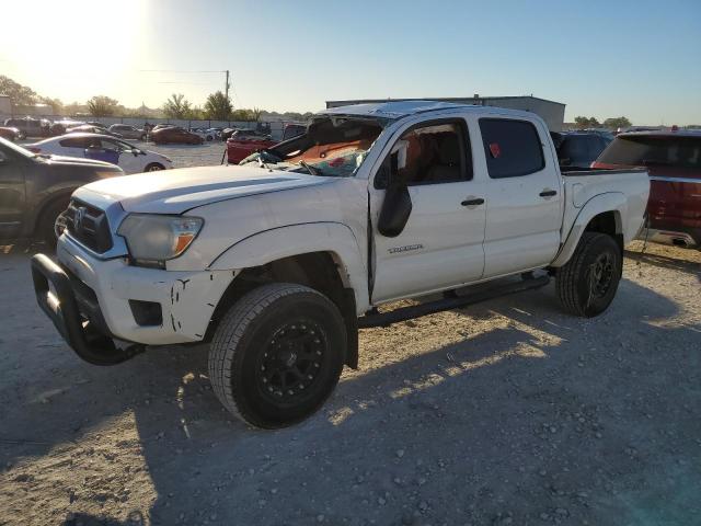 5TFJX4GN4FX046567 - 2015 TOYOTA TACOMA DOUBLE CAB PRERUNNER WHITE photo 1