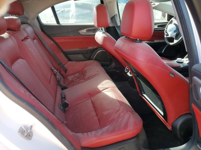 ZARFAEDN8J7595706 - 2018 ALFA ROMEO GIULIA Q4 თეთრი ფოტო 10