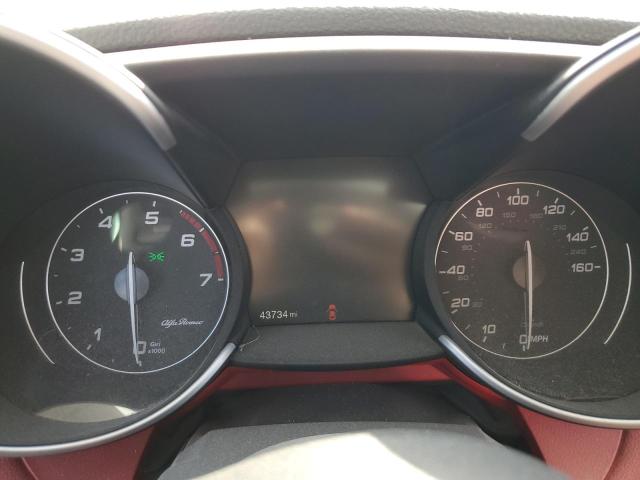 ZARFAEDN8J7595706 - 2018 ALFA ROMEO GIULIA Q4 თეთრი ფოტო 9