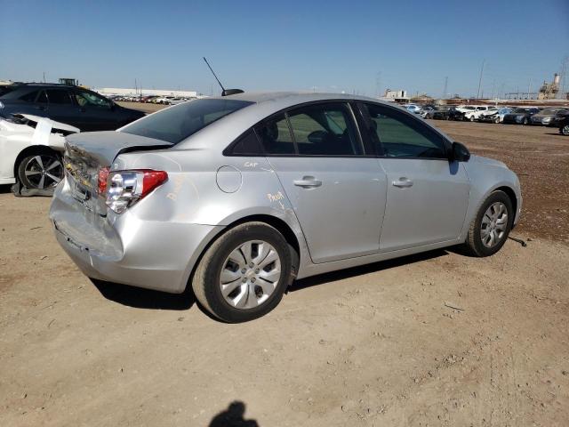 1G1PA5SG6F7195663 - 2015 CHEVROLET CRUZE LS SILVER photo 3