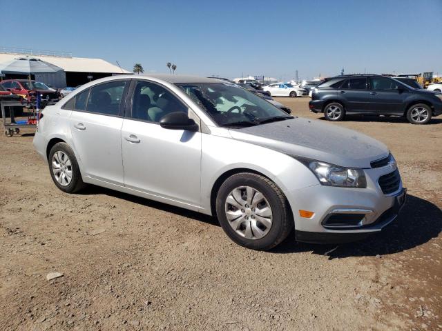 1G1PA5SG6F7195663 - 2015 CHEVROLET CRUZE LS SILVER photo 4