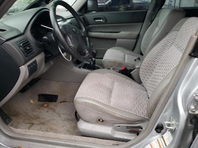 JF1SG65684G761267 - 2004 SUBARU FORESTER 2.5XS ვერცხლისფერი ფოტო 7