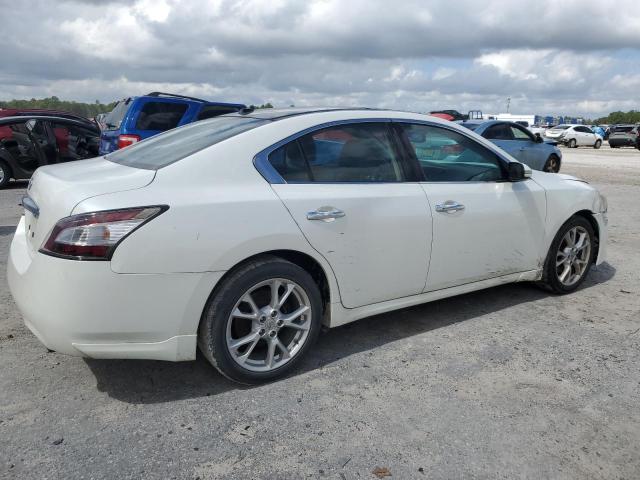 1N4AA5AP8EC452882 - 2014 NISSAN MAXIMA S WHITE photo 3