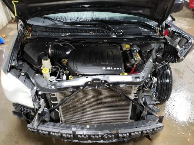 2D4RN3DG0BR627987 - 2011 DODGE GRAND CARA MAINSTREET GRAY photo 11