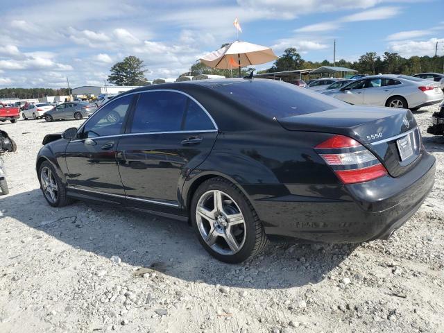 WDDNG71X87A140605 - 2007 MERCEDES-BENZ S 550 BLACK photo 2