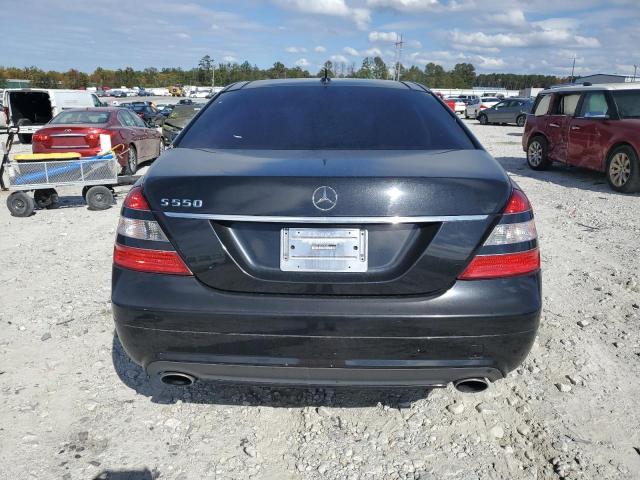 WDDNG71X87A140605 - 2007 MERCEDES-BENZ S 550 BLACK photo 6