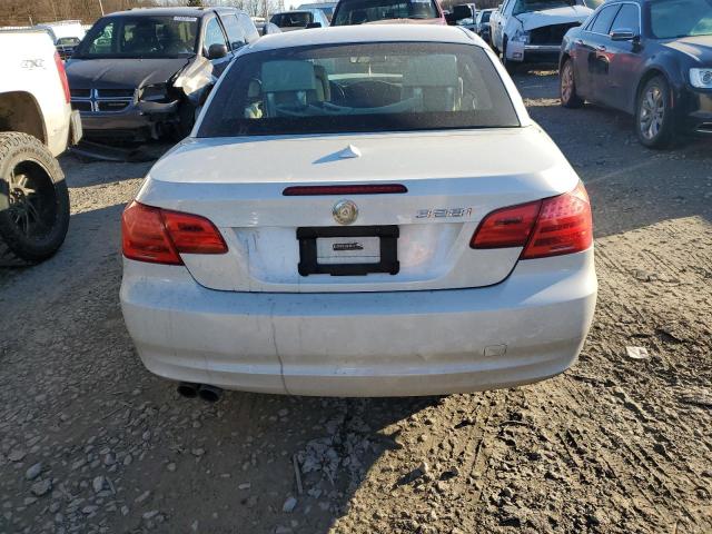 WBADW7C51BE543859 - 2011 BMW 328 I SULEV WHITE photo 6