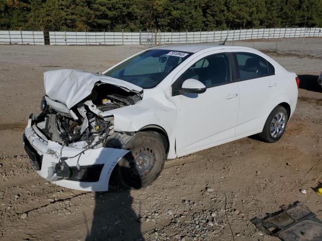 1G1JA5SH6D4148520 - 2013 CHEVROLET SONIC LS WHITE photo 1