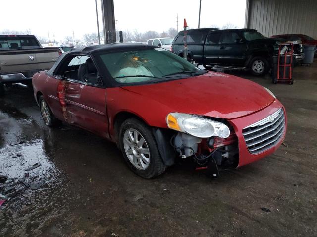 1C3EL75RX6N166264 - 2006 CHRYSLER SEBRING GTC RED photo 4