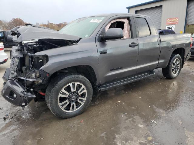 5TFUY5F10LX944559 - 2020 TOYOTA TUNDRA DOUBLE CAB SR/SR5 GRAY photo 1