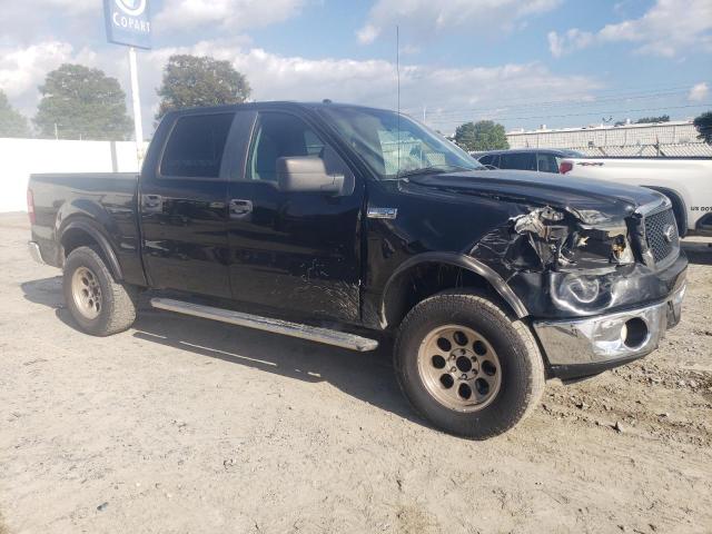 1FTPW14V57FB49147 - 2007 FORD F150 SUPERCREW BLACK photo 4