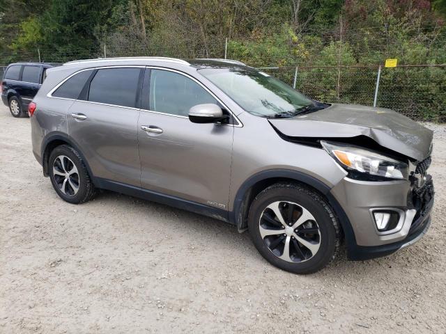 5XYPHDA59GG130159 - 2016 KIA SORENTO EX SILVER photo 4