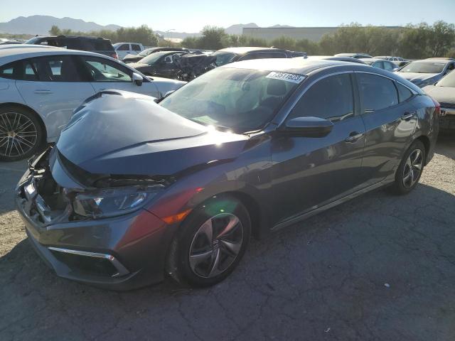 2HGFC2F69LH586241 - 2020 HONDA CIVIC LX GRAY photo 1