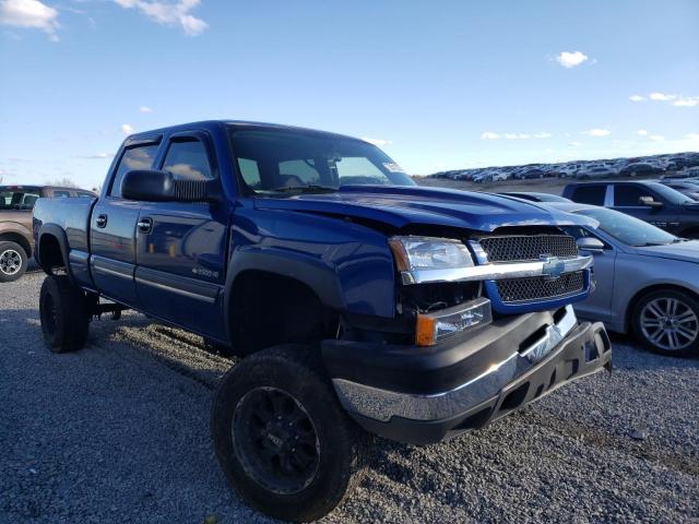 1GCHK23U64F234301 - 2004 CHEVROLET SILVERADO K2500 HEAVY DUTY BLUE photo 4