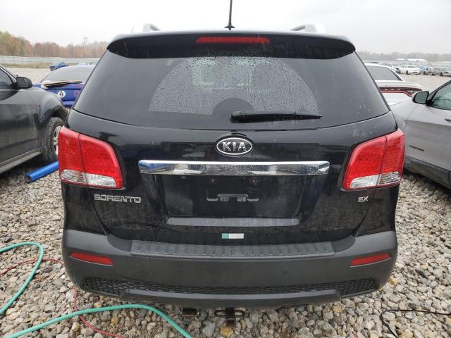 5XYKU4A62CG217538 - 2012 KIA SORENTO EX BLACK photo 6