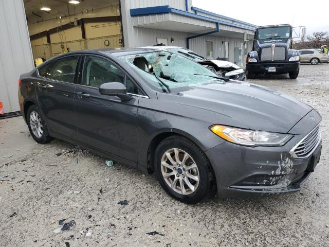 3FA6P0G79JR146543 - 2018 FORD FUSION S GRAY photo 4