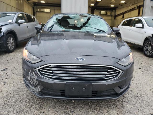 3FA6P0G79JR146543 - 2018 FORD FUSION S GRAY photo 5