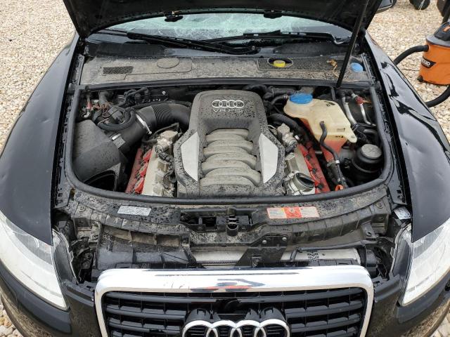 WAUBVAFB7AN060108 - 2010 AUDI A6 PRESTIGE შავი ფოტო 11