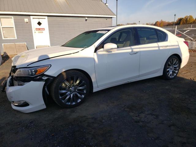 JH4KC1F99HC000650 - 2017 ACURA RLX ADVANCE WHITE photo 1