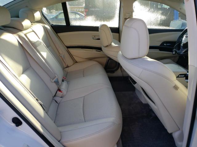 JH4KC1F99HC000650 - 2017 ACURA RLX ADVANCE WHITE photo 10