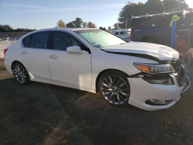 JH4KC1F99HC000650 - 2017 ACURA RLX ADVANCE WHITE photo 4