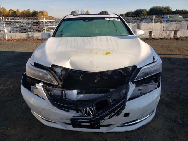 JH4KC1F99HC000650 - 2017 ACURA RLX ADVANCE WHITE photo 5