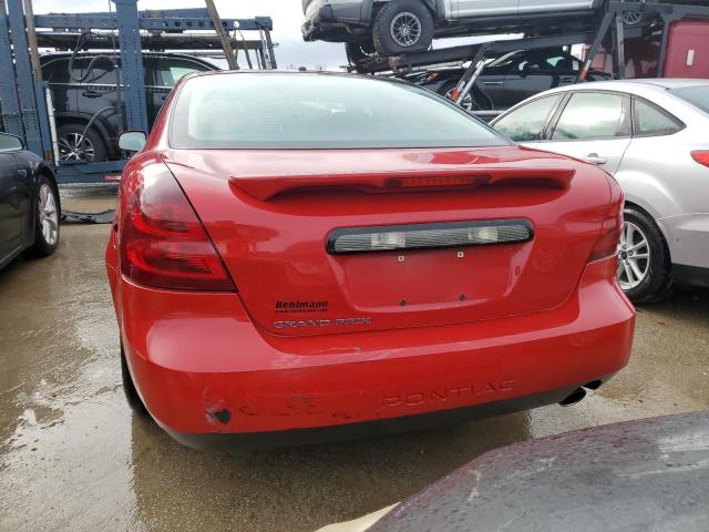 2G2WP552581108468 - 2008 PONTIAC GRAND PRIX 红色 照片 6