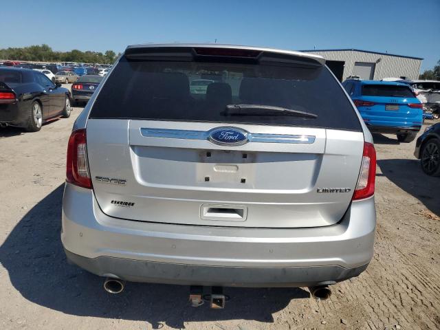 2FMDK3KC9BBA17235 - 2011 FORD EDGE LIMITED SILVER photo 6