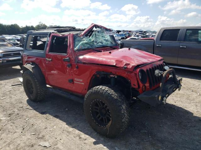 1J4AA2D11BL618018 - 2011 JEEP WRANGLER SPORT RED photo 4